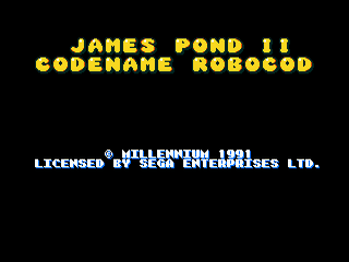 James Pond 2 Codename Robocod screenshot 3 for Sega Mega Drive